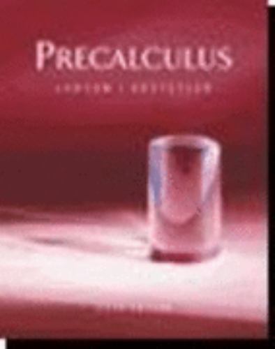 Precalculus (Sixth Edition), Larson, Ron,Hostetler, Robert P., Good Book