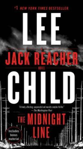 The Midnight Line: A Jack Reacher Novel – Mass Market Paperback – GOOD