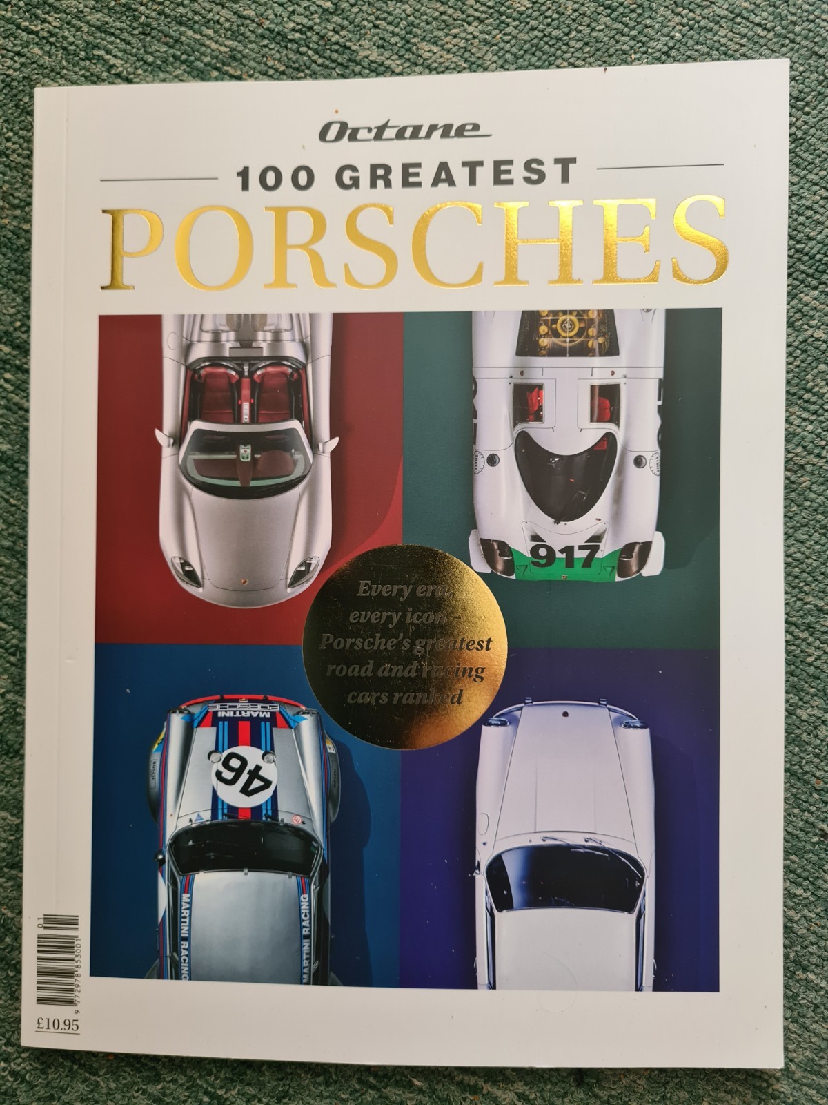 Octane magazine 100 Greatest Porsches 194 pages Brand New