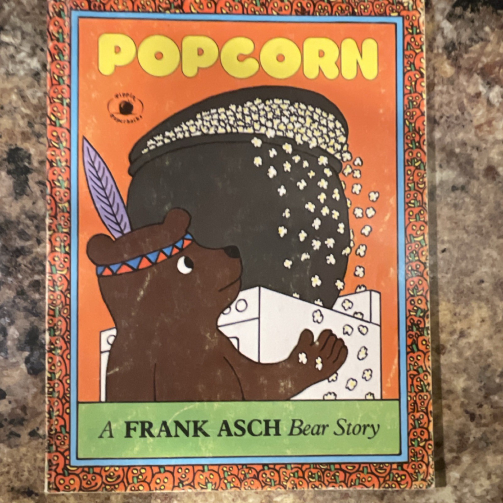 Popcorn by Frank Asch PB A Bear Story Picture Book Ages 4-8