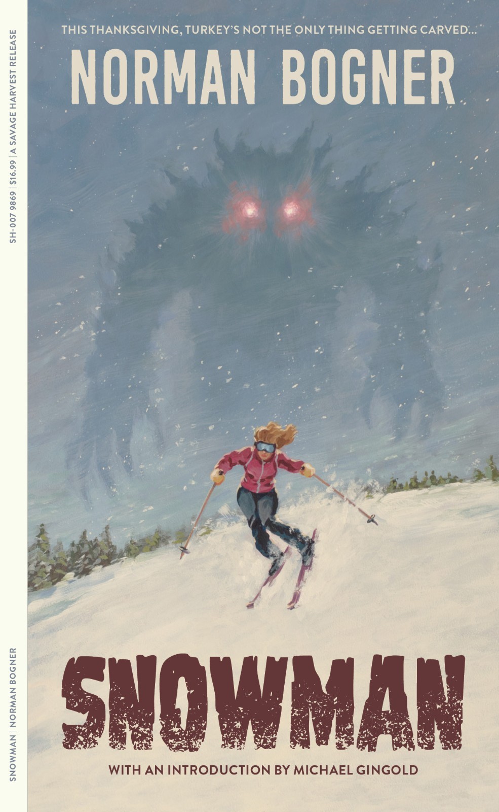 SNOWMAN – Norman Bogner • RARE YETI/BIGFOOT HORROR • Direct from Publisher 2025