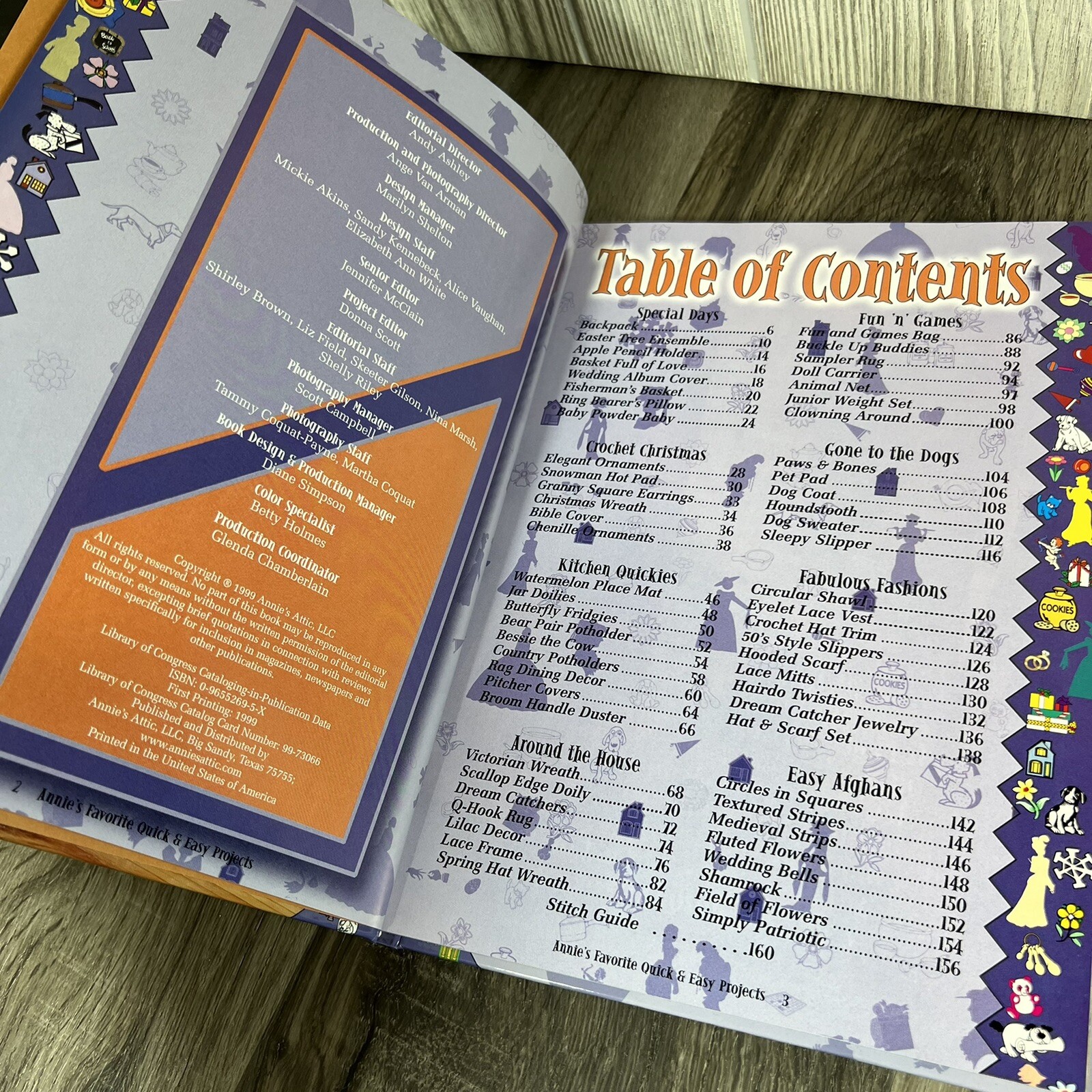 Annie’s Favorite – QUICK & EASY PROJECTS – 60 DESIGNS – 160 Pages – Hardcover