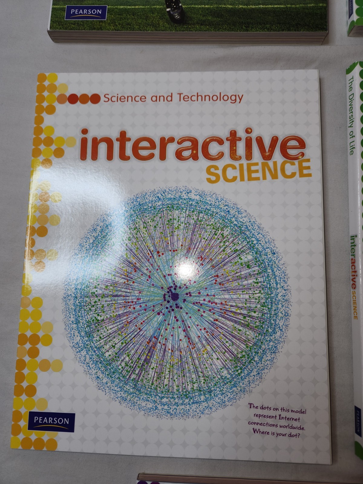 Lot 8 Pearson Interactive Science Middle School Worktexts Workbook Set New
