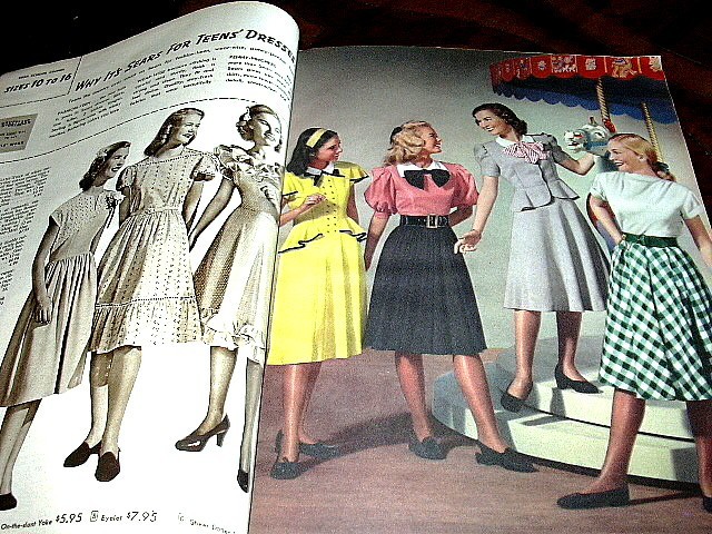 Vintage 1948 SEARS ROEBUCK Spring Summer Catalog
