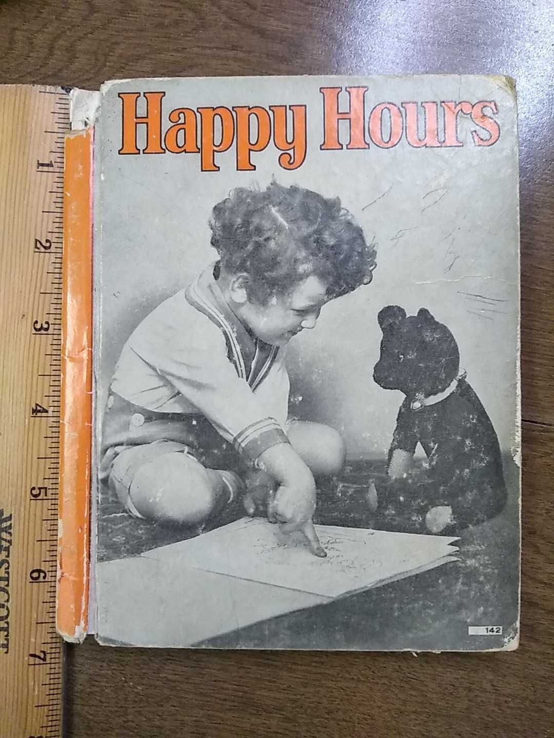 1934 Happy Hours Book Photographs of Happy Children Rand McNally Vintage