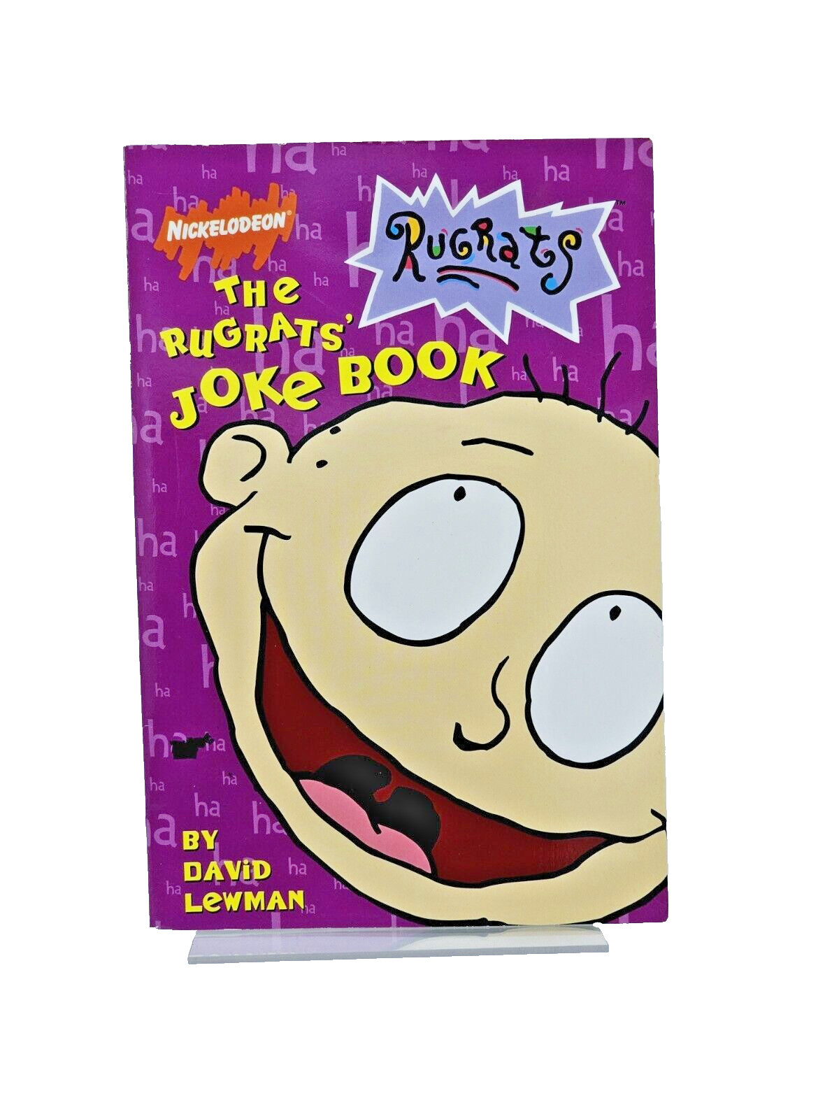 Rugrats Joke Book by David Lewman ( 1998, Trade Paperback ) 1st Edition