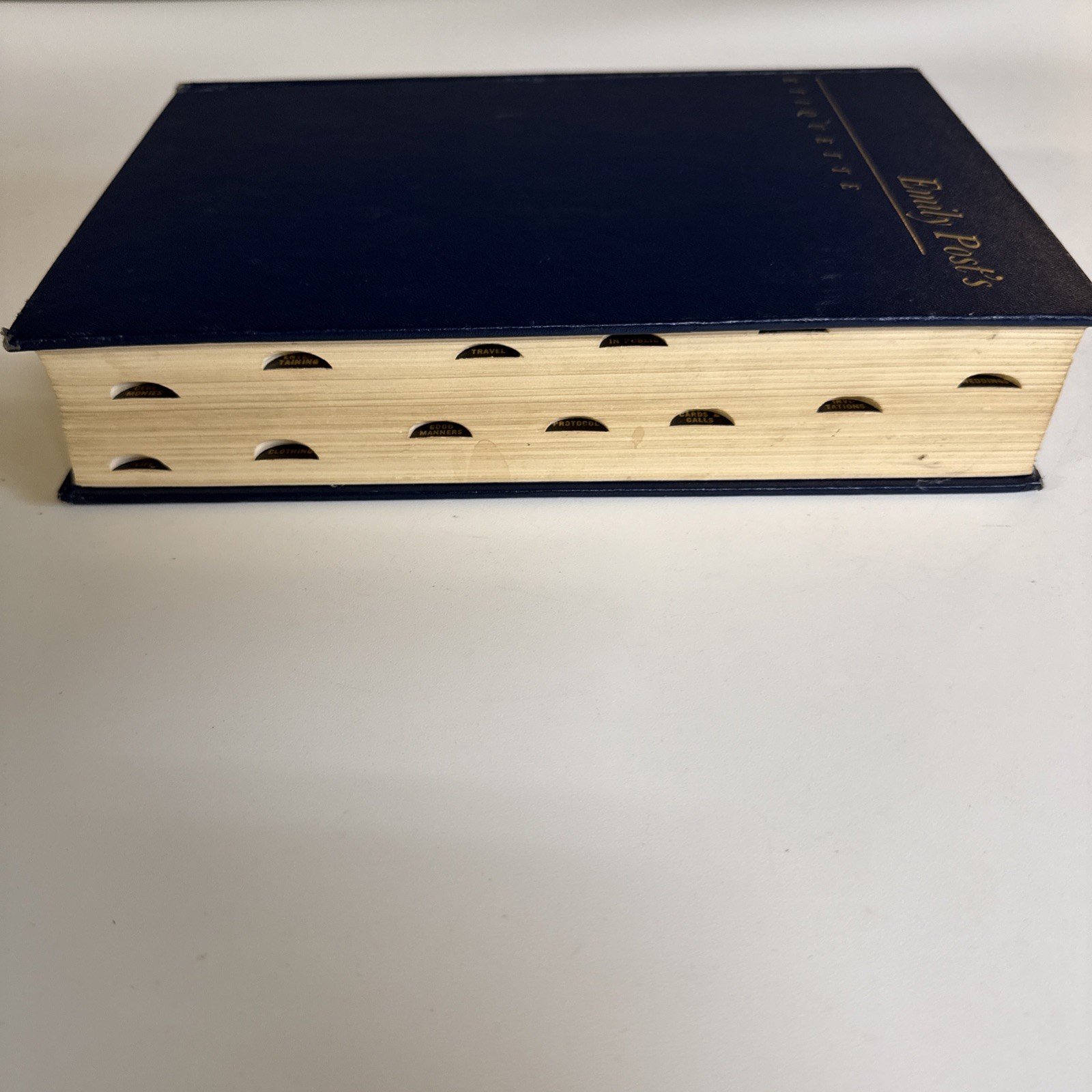 1969 Emily Post’s ETIQUETTE 12th ed. hardback book -732 pages -Weddings, parties