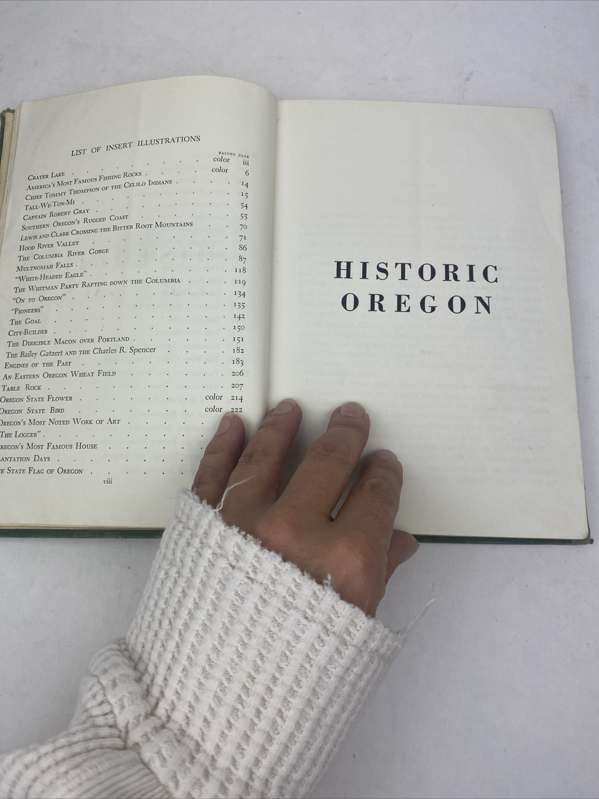 Historic Oregon Revised Ed. by Philip H Parrish (HB 1958) History Illustrated