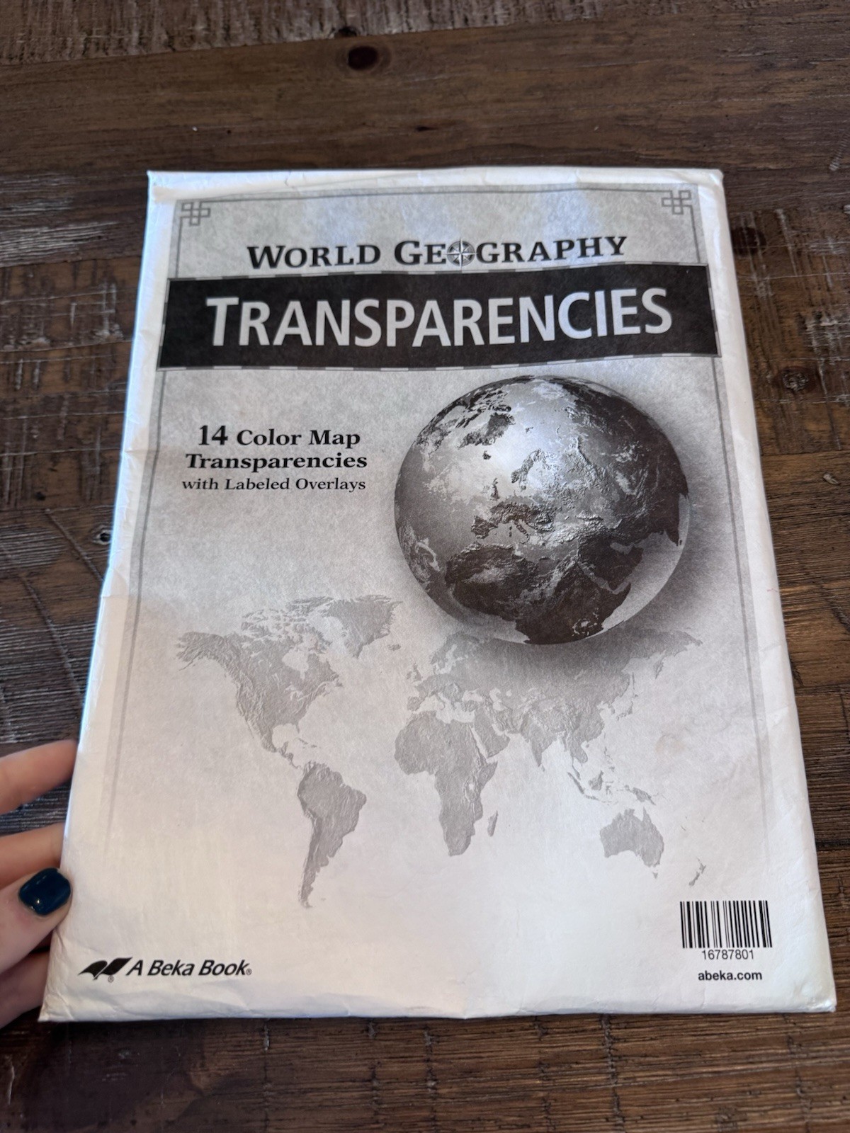 Abeka 9th Grade World Geography Books