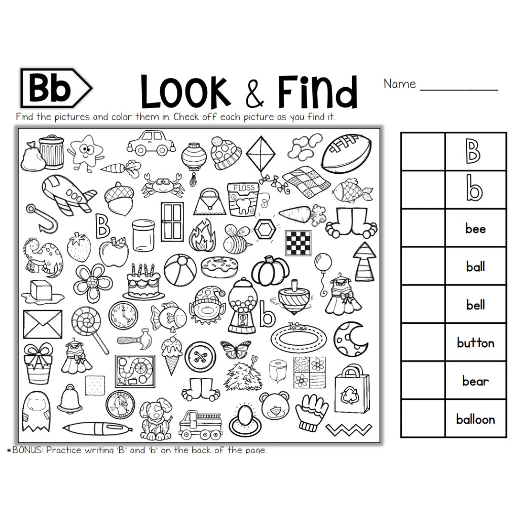 Look & Find Hidden Pictures Game for Kids 101 Pages, With Answer