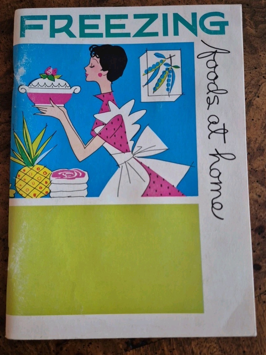 Vtg 1982 Freezing Foods Home Preservation Booklet Washington Water Power Co Book