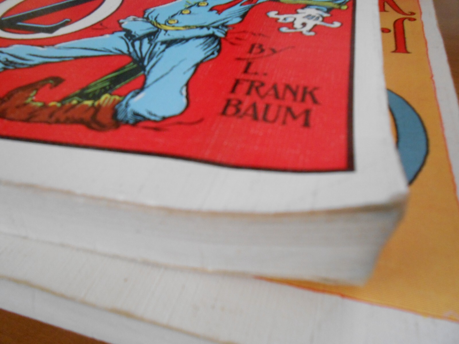 3 L. Frank Baum Oz (Road to~Patchwork Girl~Scarecrow) Rand McNally – TPB GC