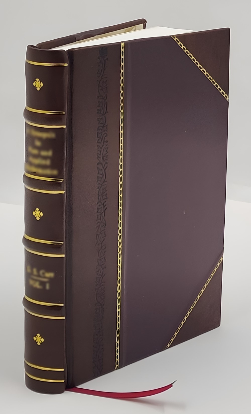 The meditations of Marcus Aurelius Antoninus 1906 by Marcus Au [Leather Crafted]