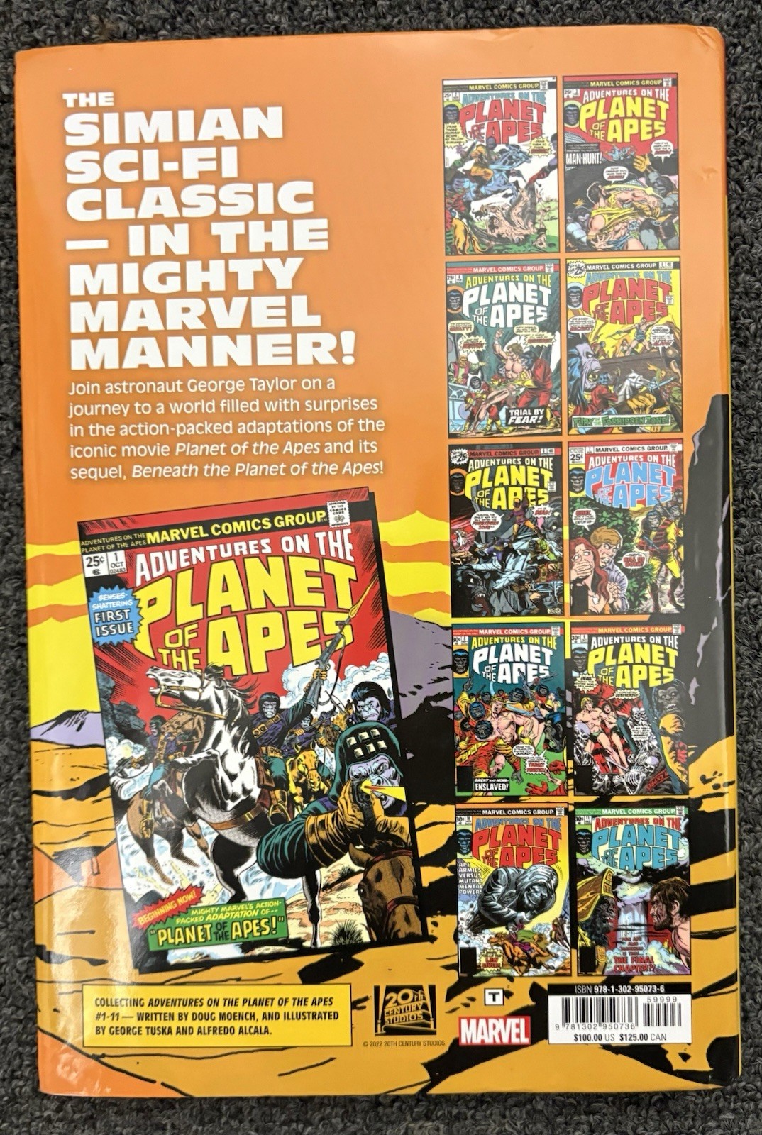 PLANET OF THE APES ADVENTURES THE ORIGINAL MARVEL YEARS OMNIBUS HC Marvel Comics