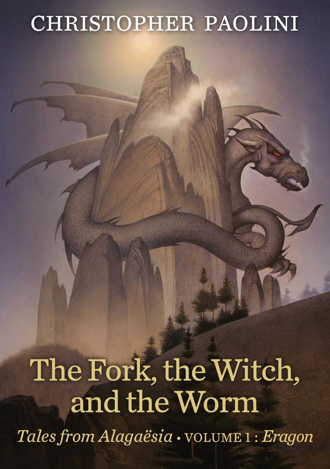 Paolini, Christopher, The Fork, the Witch, and the Worm, hardcover