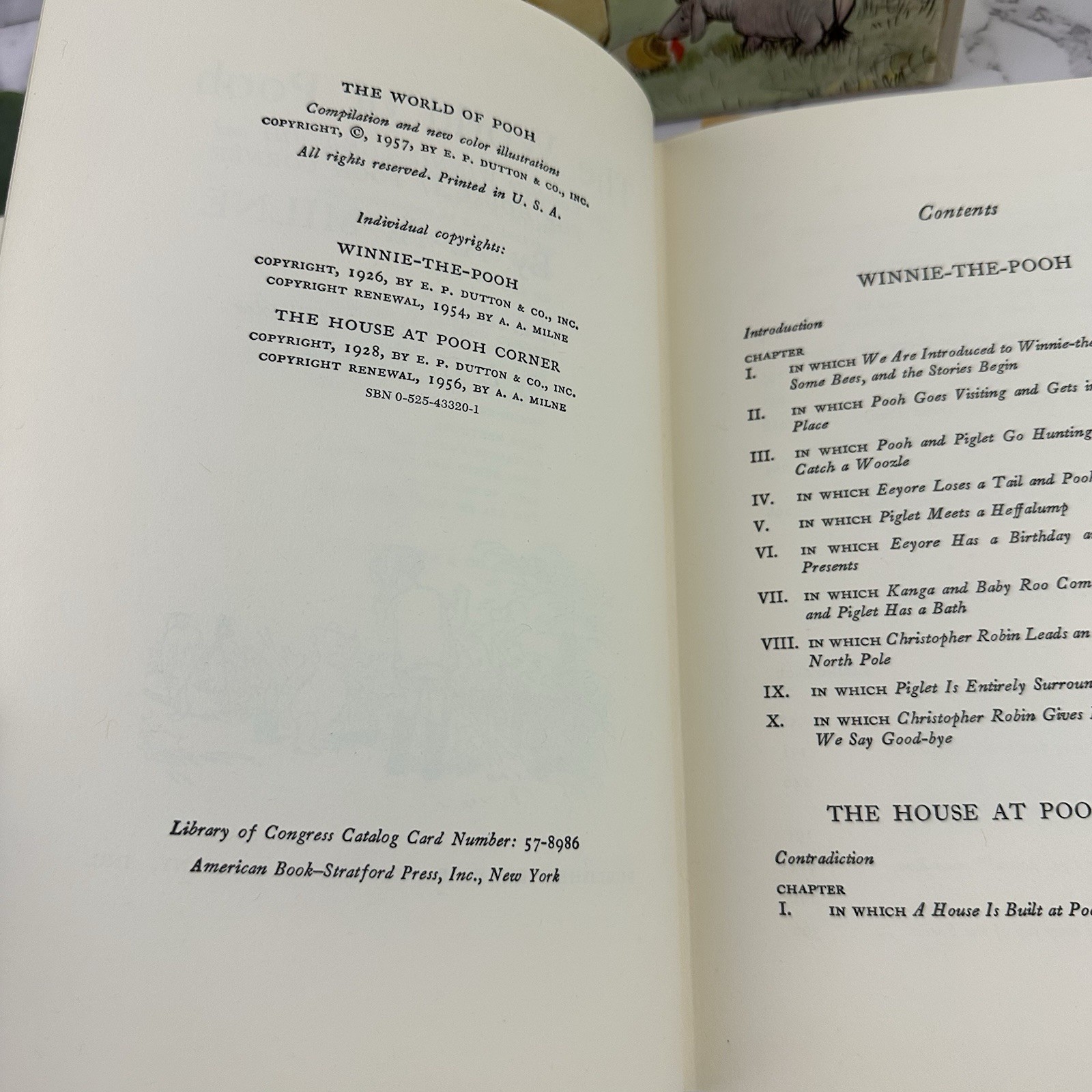 World of Pooh Christopher Robin Vintage 50s Boxed Set Hardcover Dutton AA Milne