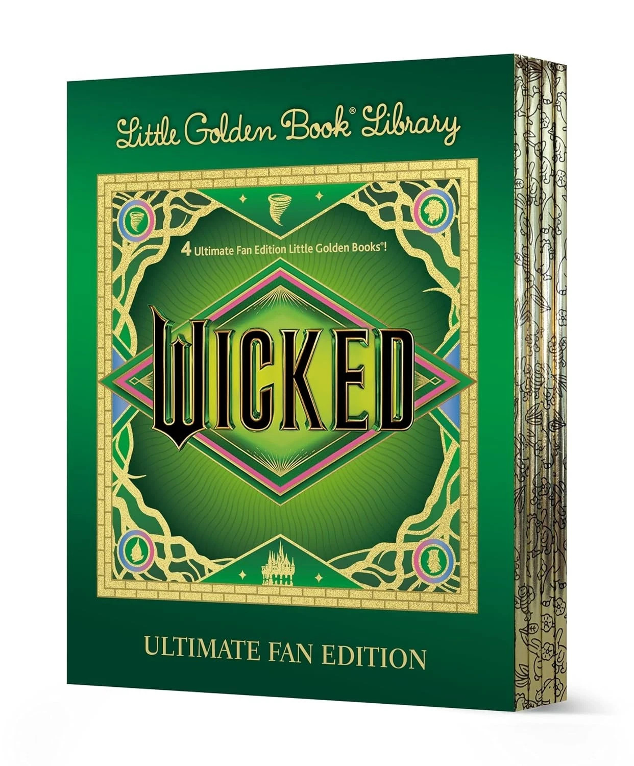 NEW! SEALED BOXED Wicked Little Golden Book Boxed Set: Ultimate Fan Edition