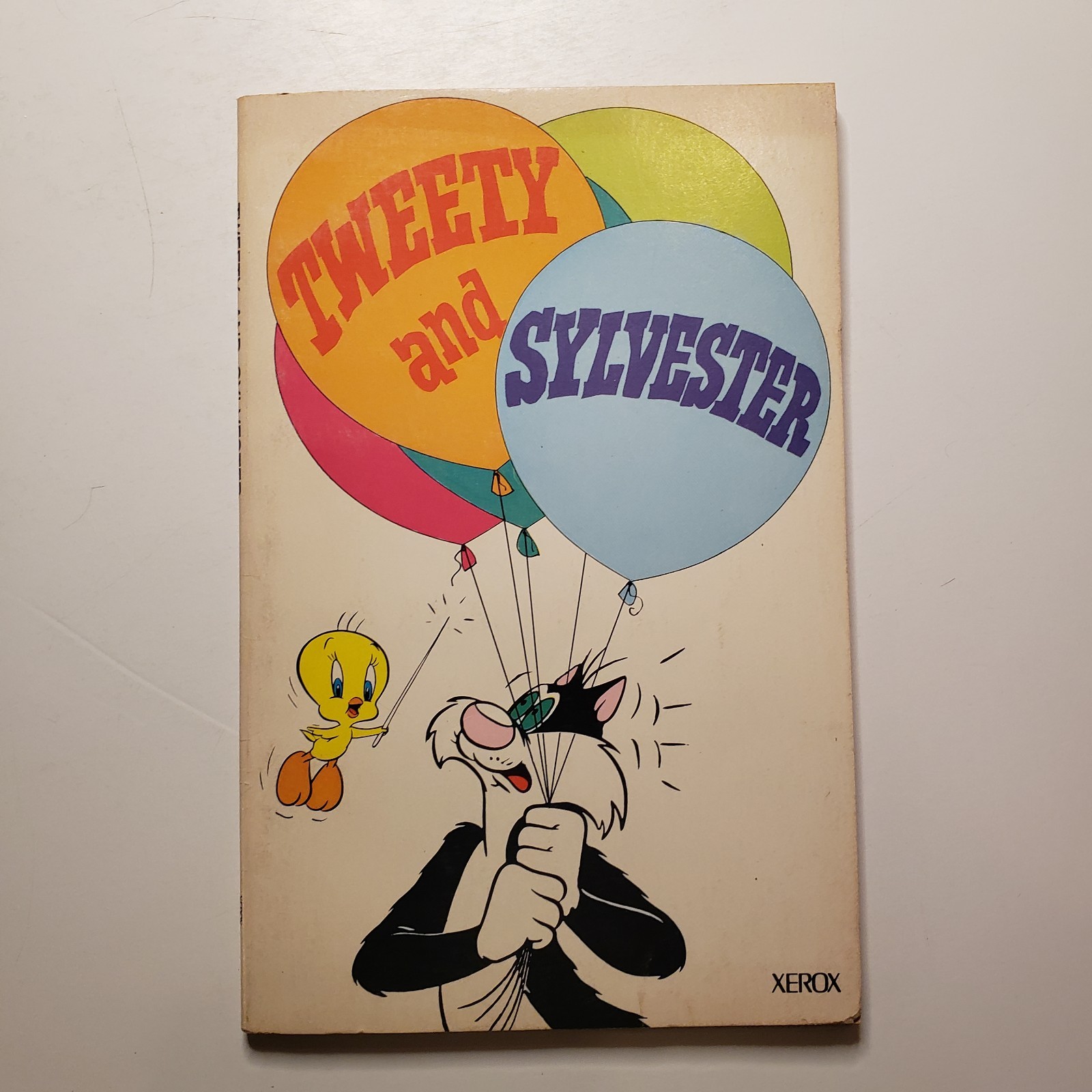 1976 Tweety and Sylvester Comic Story PB book Digest sized Looney Tunes Xerox