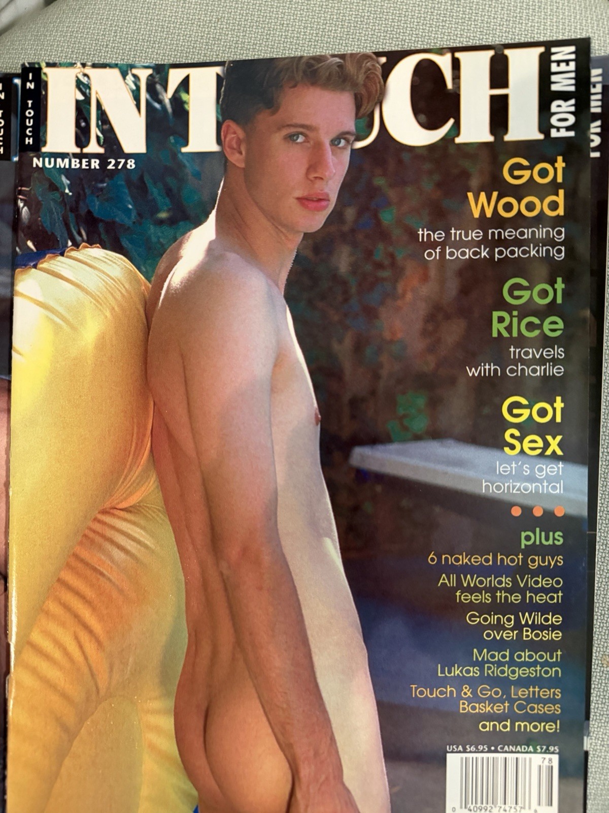 VINTAGE IN TOUCH MAGAZINE *AUG 2000 * GOT WOOD! * * ISSUE*278