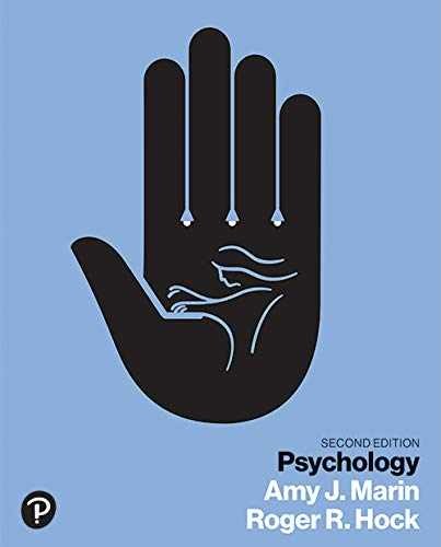 Psychology, 2nd Edition – Loose Leaf, by Amy J. Marin; Roger R. Hock – Very Good