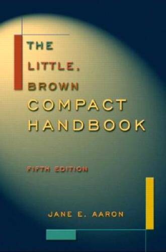 The Little, Brown Compact Handbook, Fifth Edition – Plastic Comb – GOOD