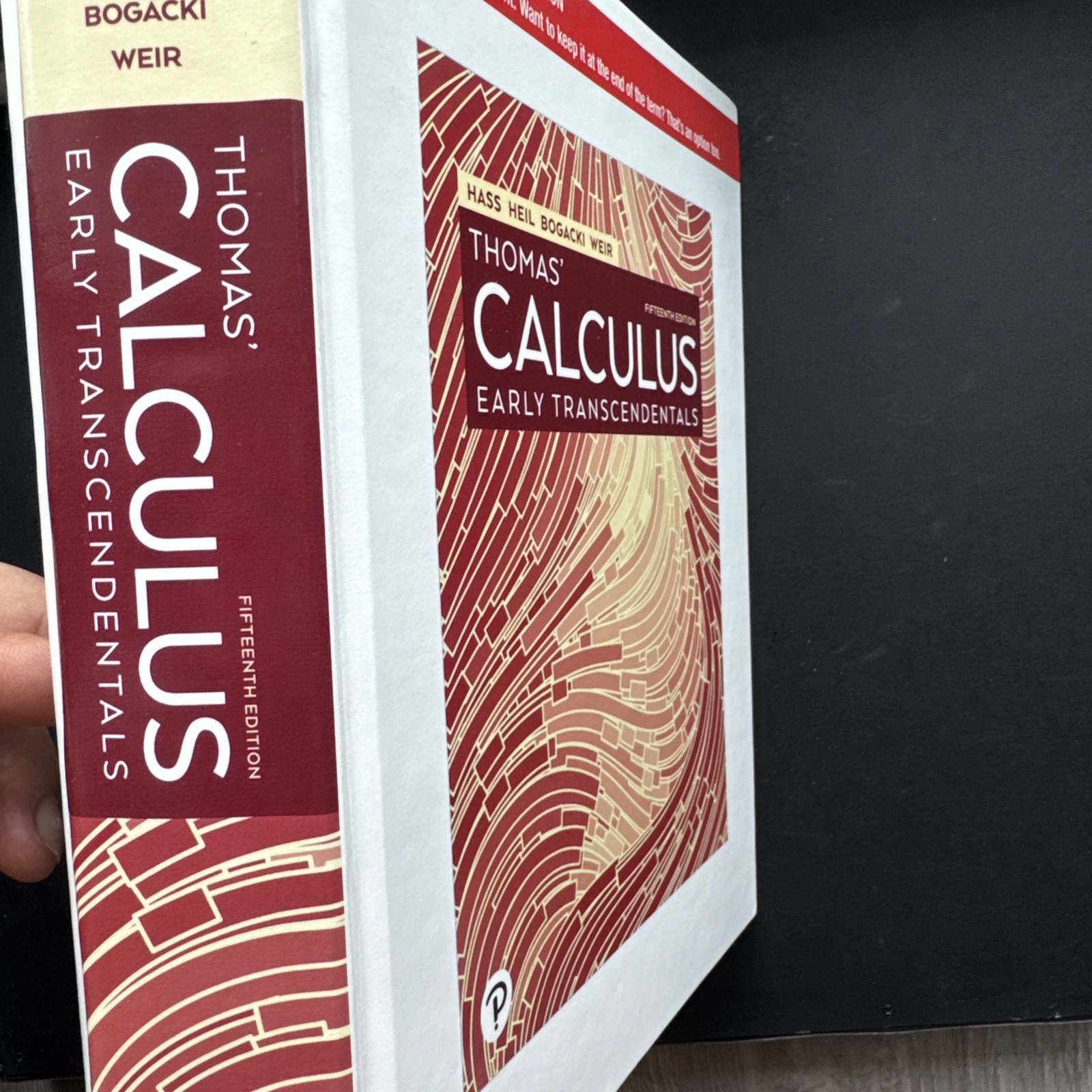 Thomas Calculus : Early Transcendentals by Hass 15th HARDCOVER Rental Edition