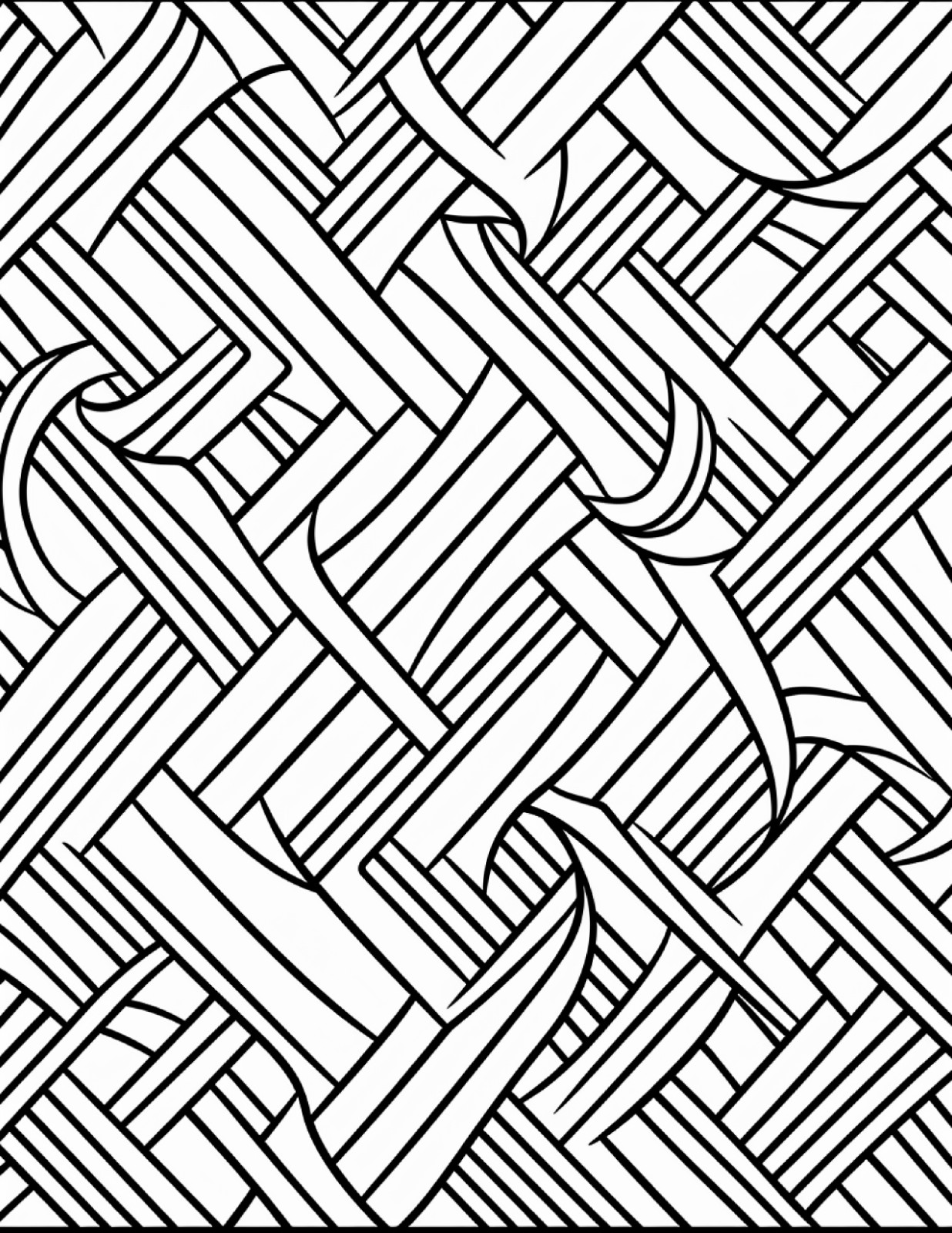 Relaxing Patterns Coloring Book fo