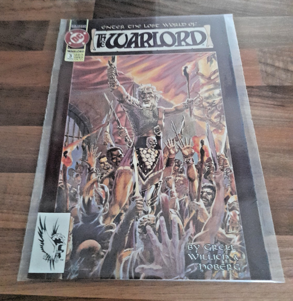 Enter the Lost World of The Warlord Miniseries DC Comics Issues 1-6 Mike Grell