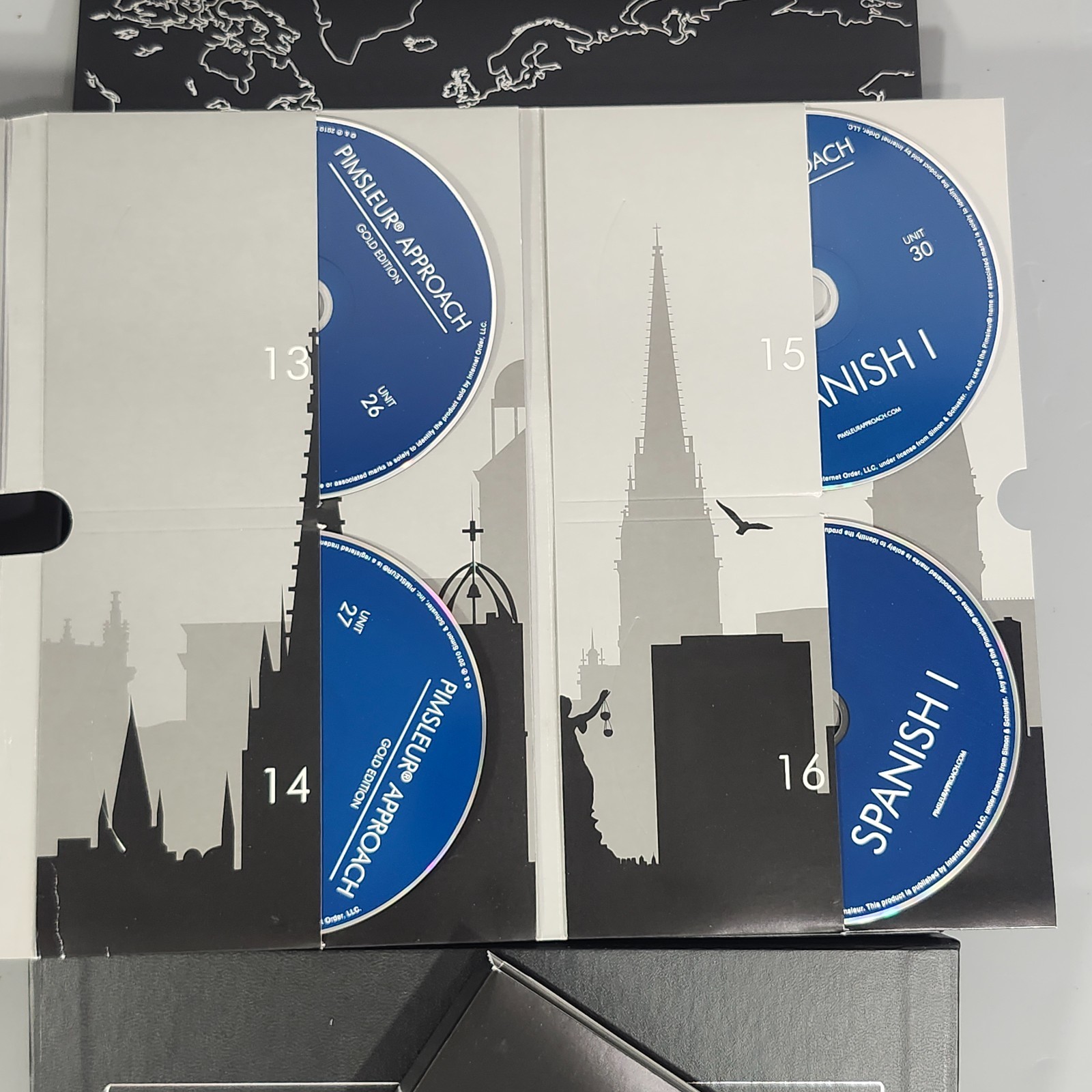 Pimsleur Approach Gold Spanish Vol 1-2 and Quick Simple 2nd Ed Language Bundle