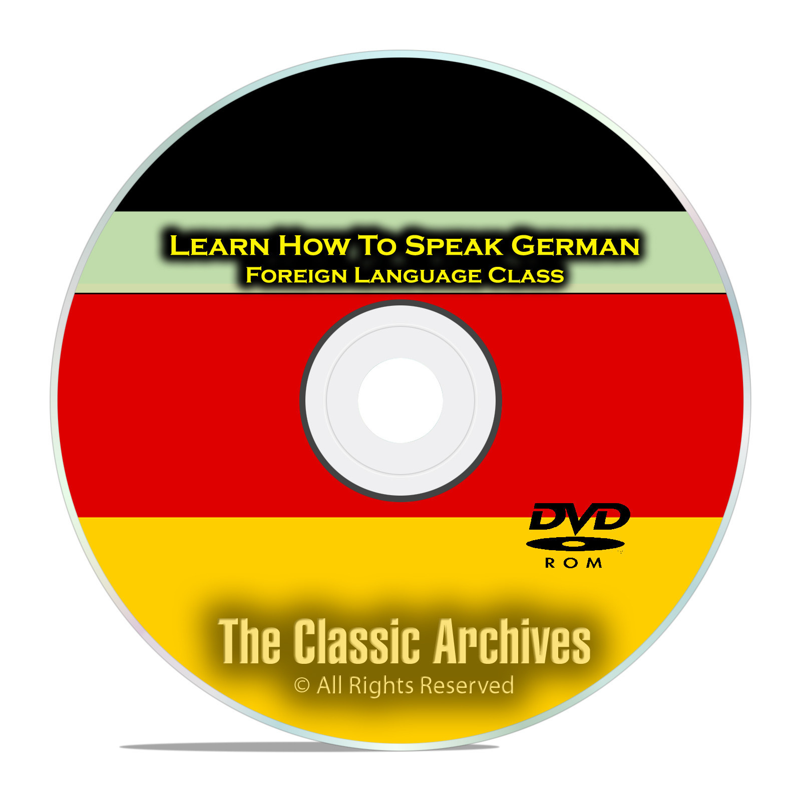 Learn How To Speak German, Fast & Easy Foreign Language Training Course, DVD D95