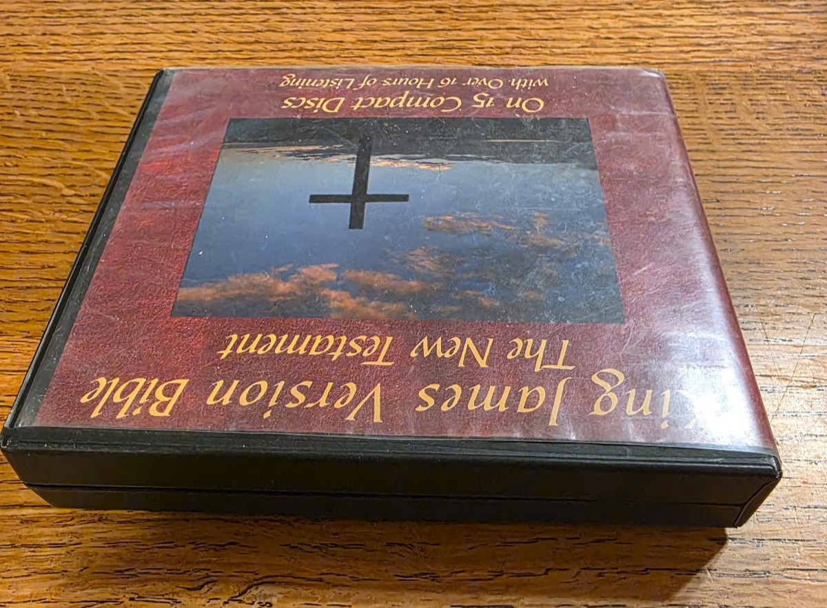 King James Version Bible New Testament 15 CD Set 16 Hours Steven Stevens
