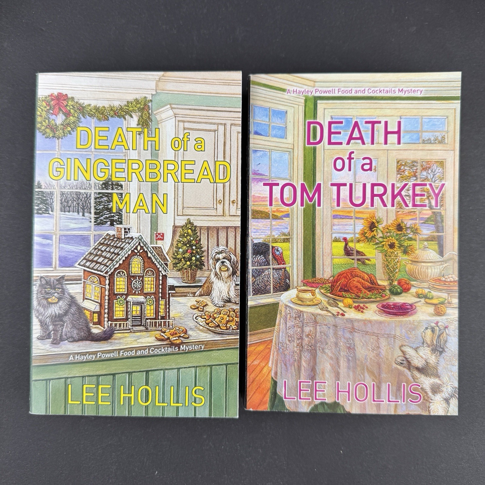 10 Lee Hollis Cozy Mystery Paperback Lot