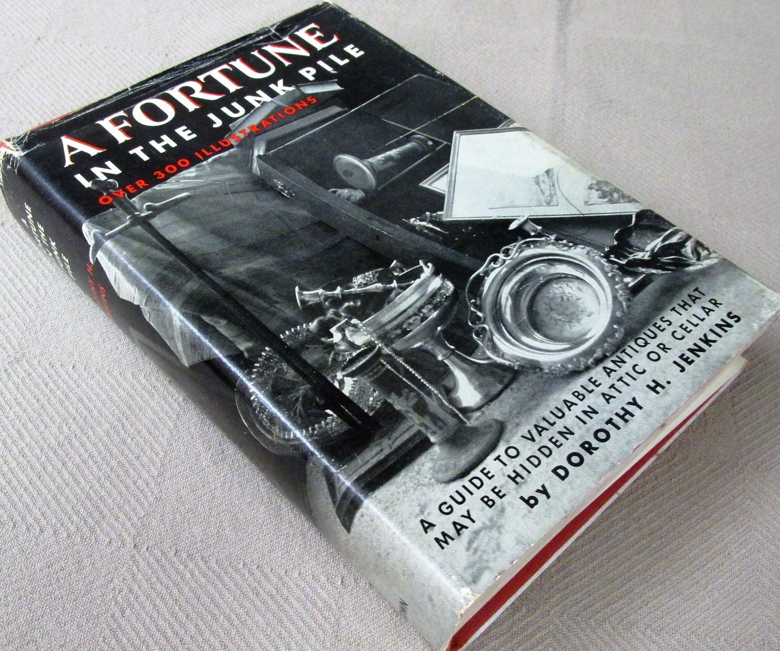 A FORTUNE IN THE JUNK PILE Jenkins 1969 HC Book DJ 440-Pages Illustrated 1st Ed