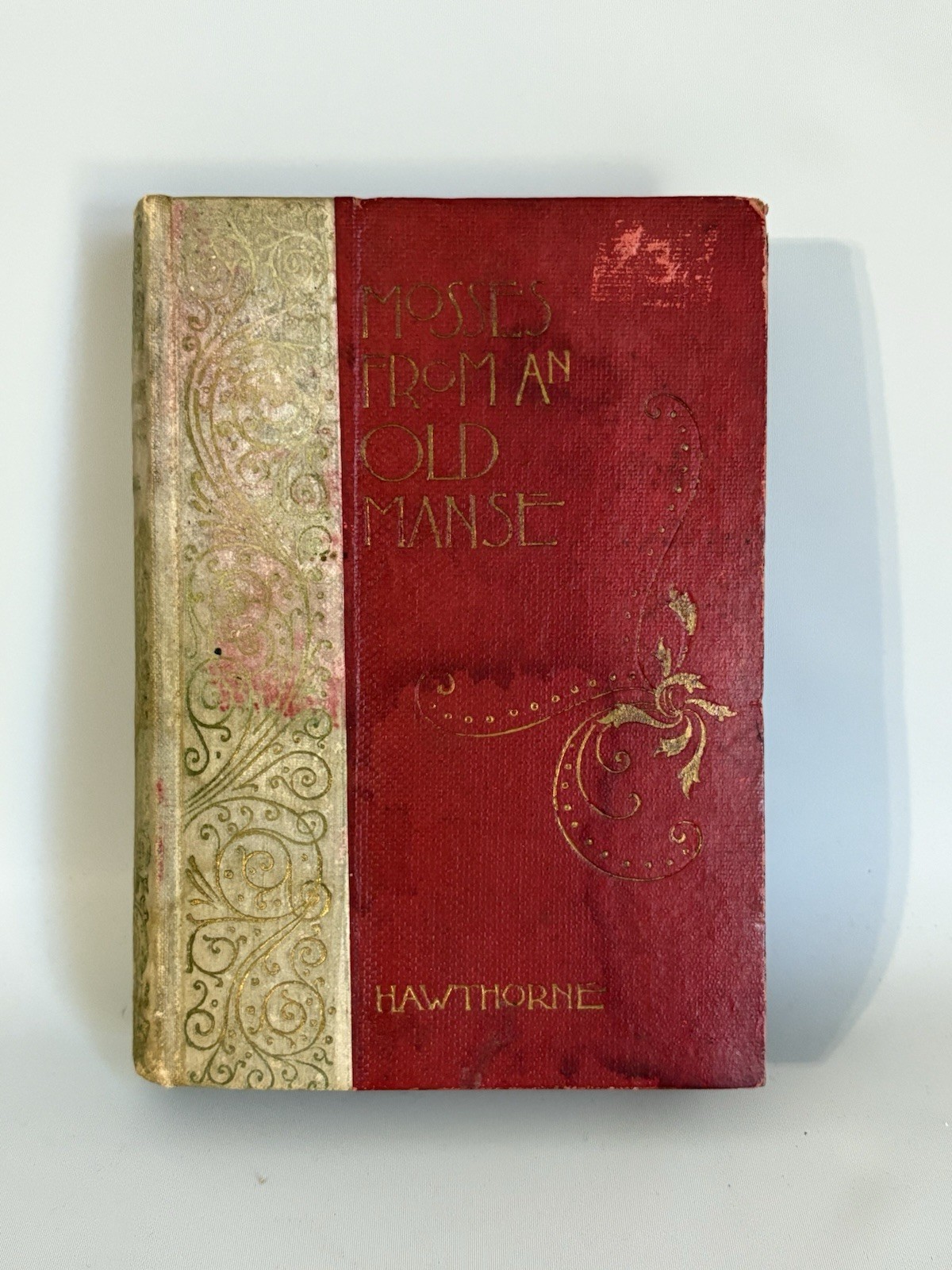1800s Mosses From An Old Manse Book Nathaniel Hawthorne Hardcover Henry Altemus