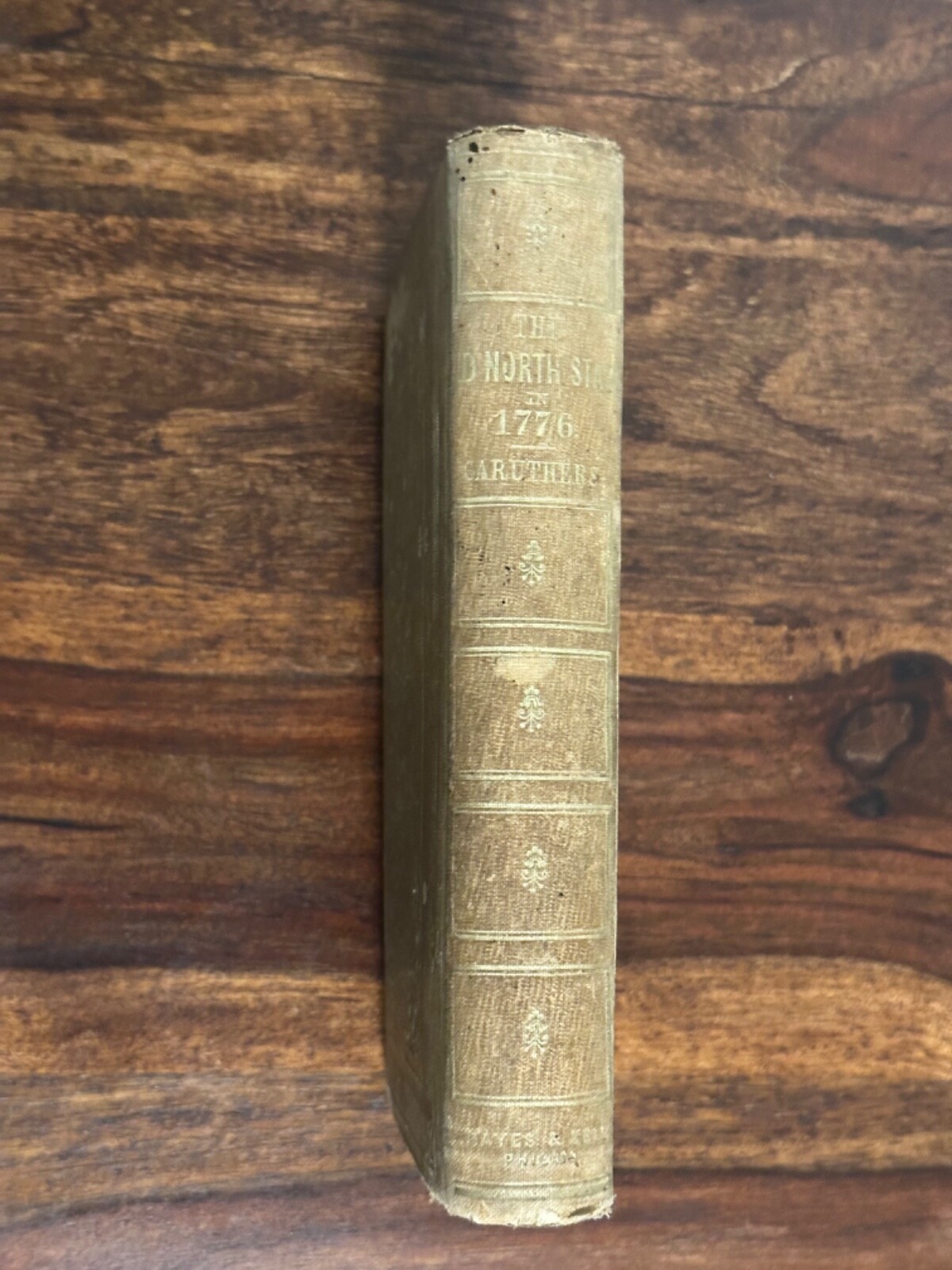 The Old North State in 1776 Book- Rev E W Caruthers 1854