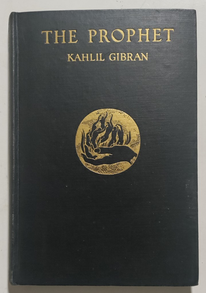 Kahlil Gibran – The Prophet – Alfred A. Knopf, NY, 1926 – Ninth Printing