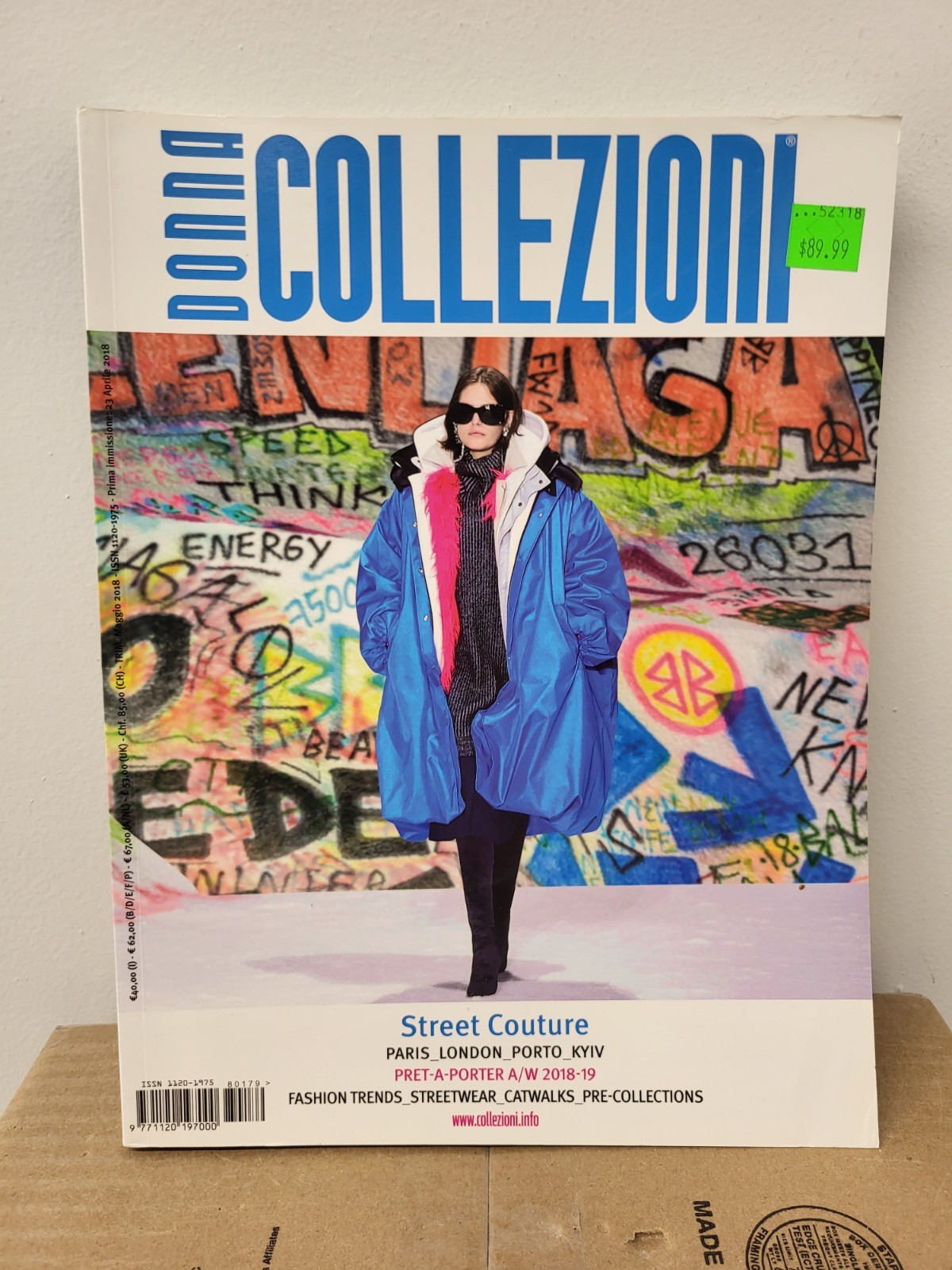 Donna Collezioni Magazine (Italy) Runway 179 A/W 2018-2019 Street Couture NEW