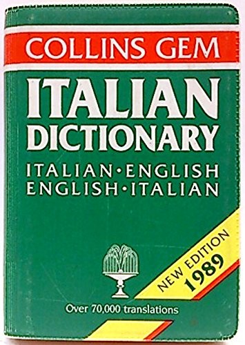 Italian-English, English-Italian Dictionary (Gem Dictionaries) B