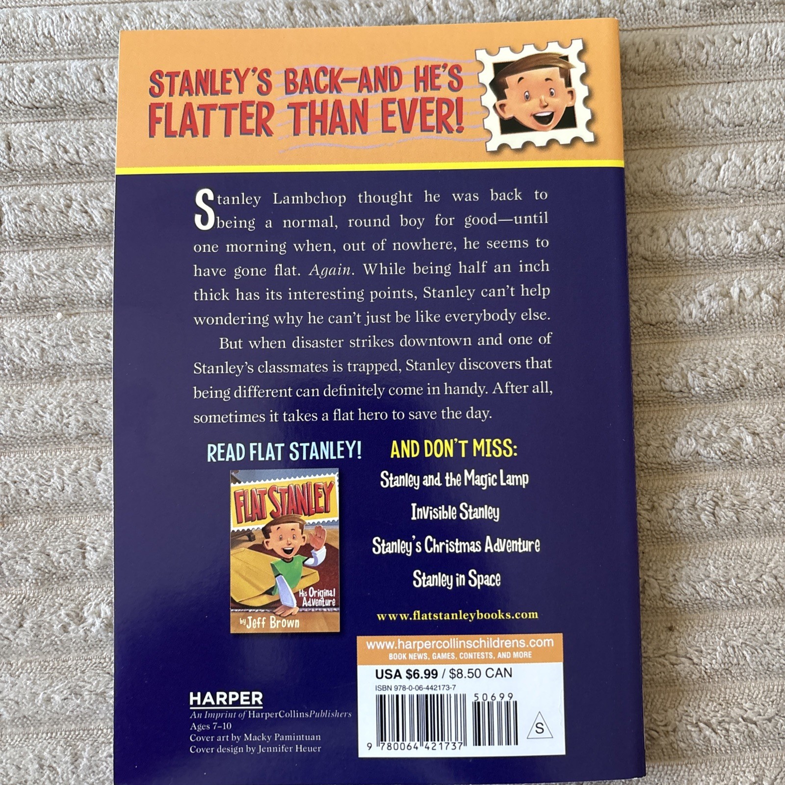 Flat Stanley by Jeff Brown Bundle Lot of 5