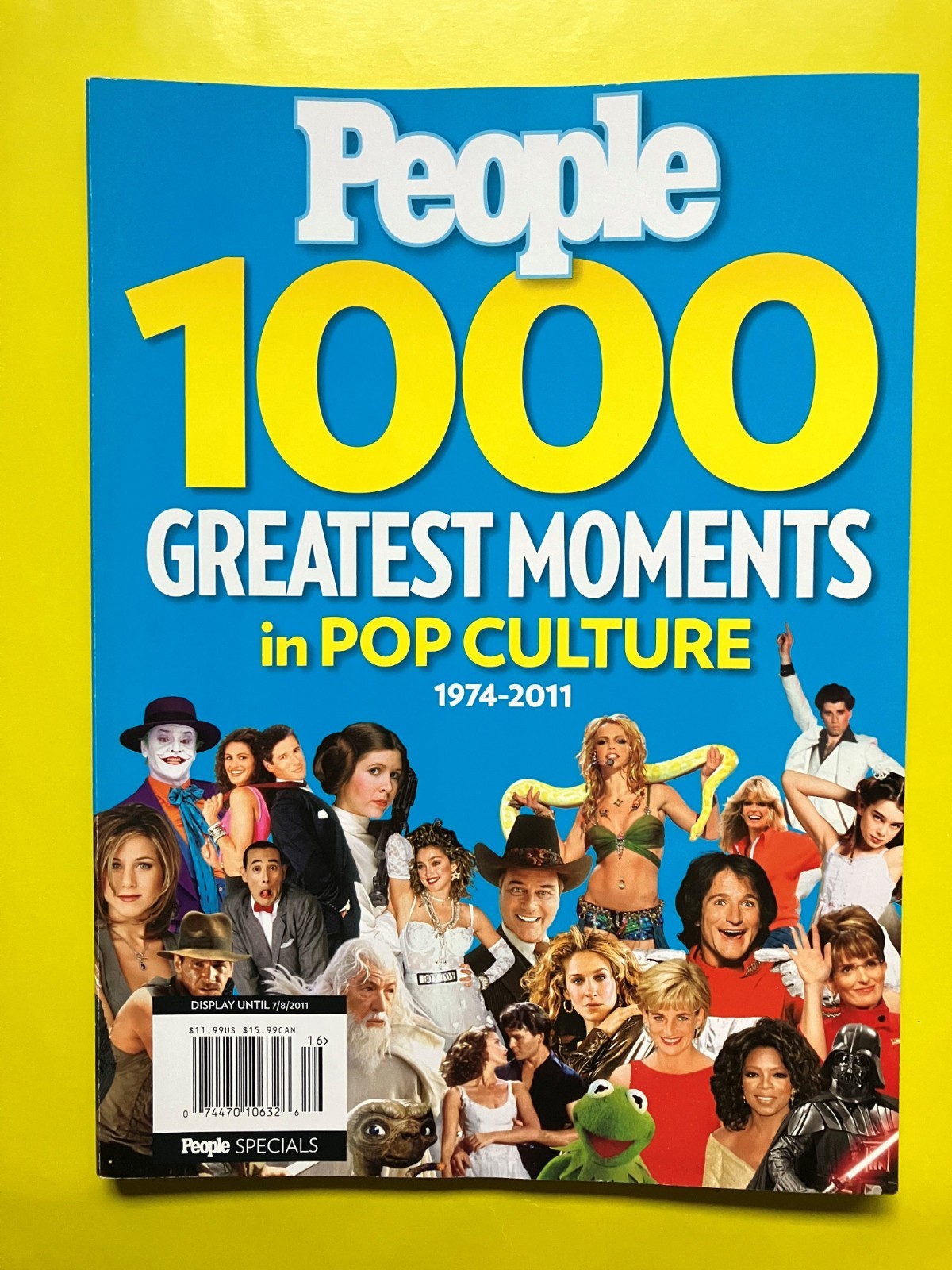People 1000 Greatest Moments in Pop Culture 1974-2011 Kermit Gandalf Darth