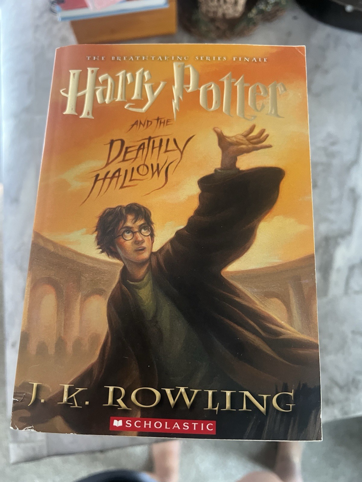 Harry Potter Complete Paperback Book Set 1-7 J.K. Rowling Scholastic Reading