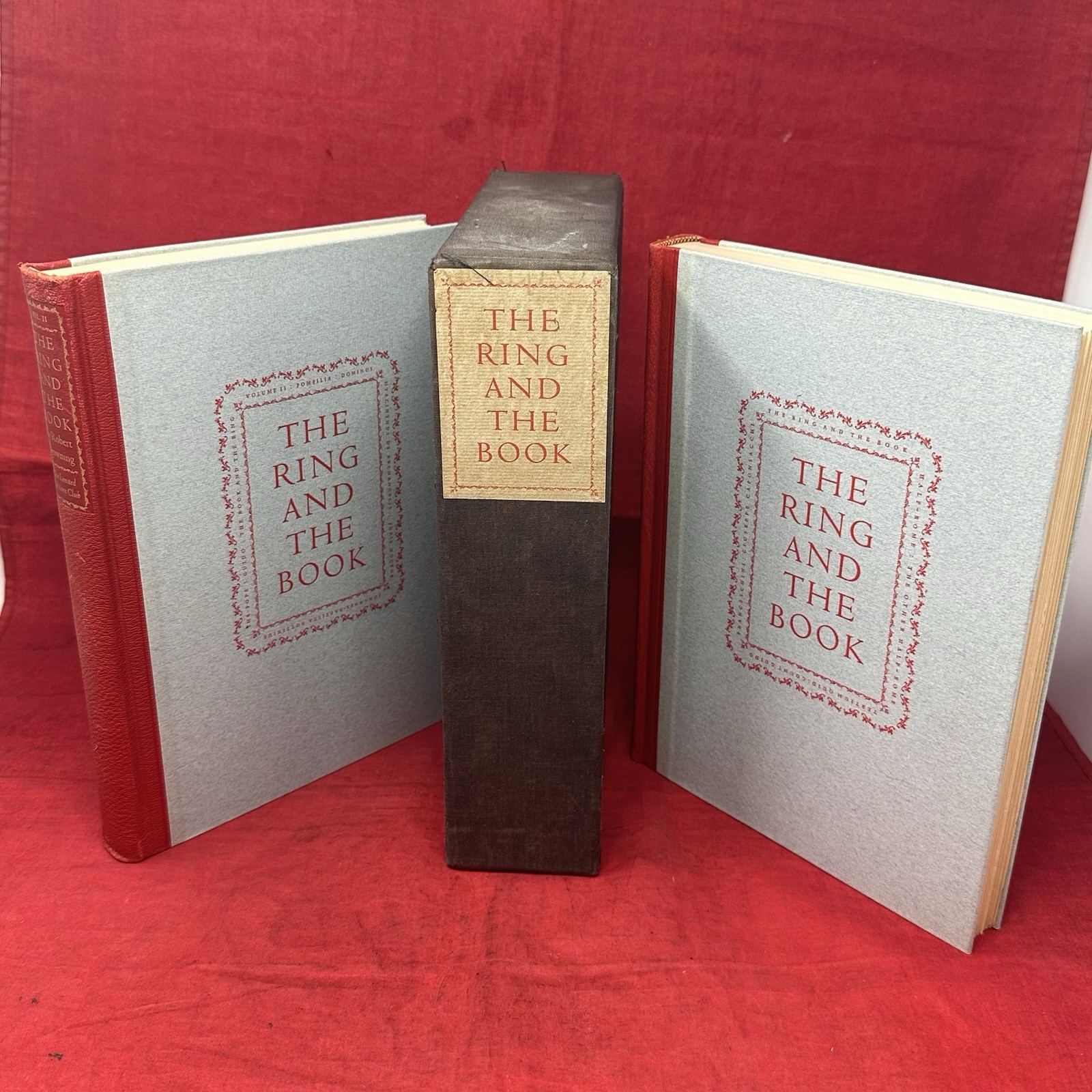 Robert Browning – The Ring and the Book Limited Editions Club 1949 in Slipcase
