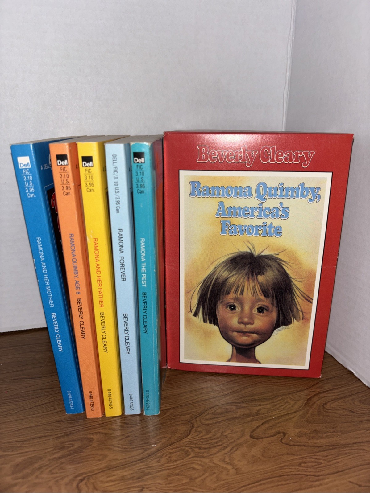 Vintage Beverly Cleary Ramona Quimby 5 Book Box Set America Favorites 1980’s PB