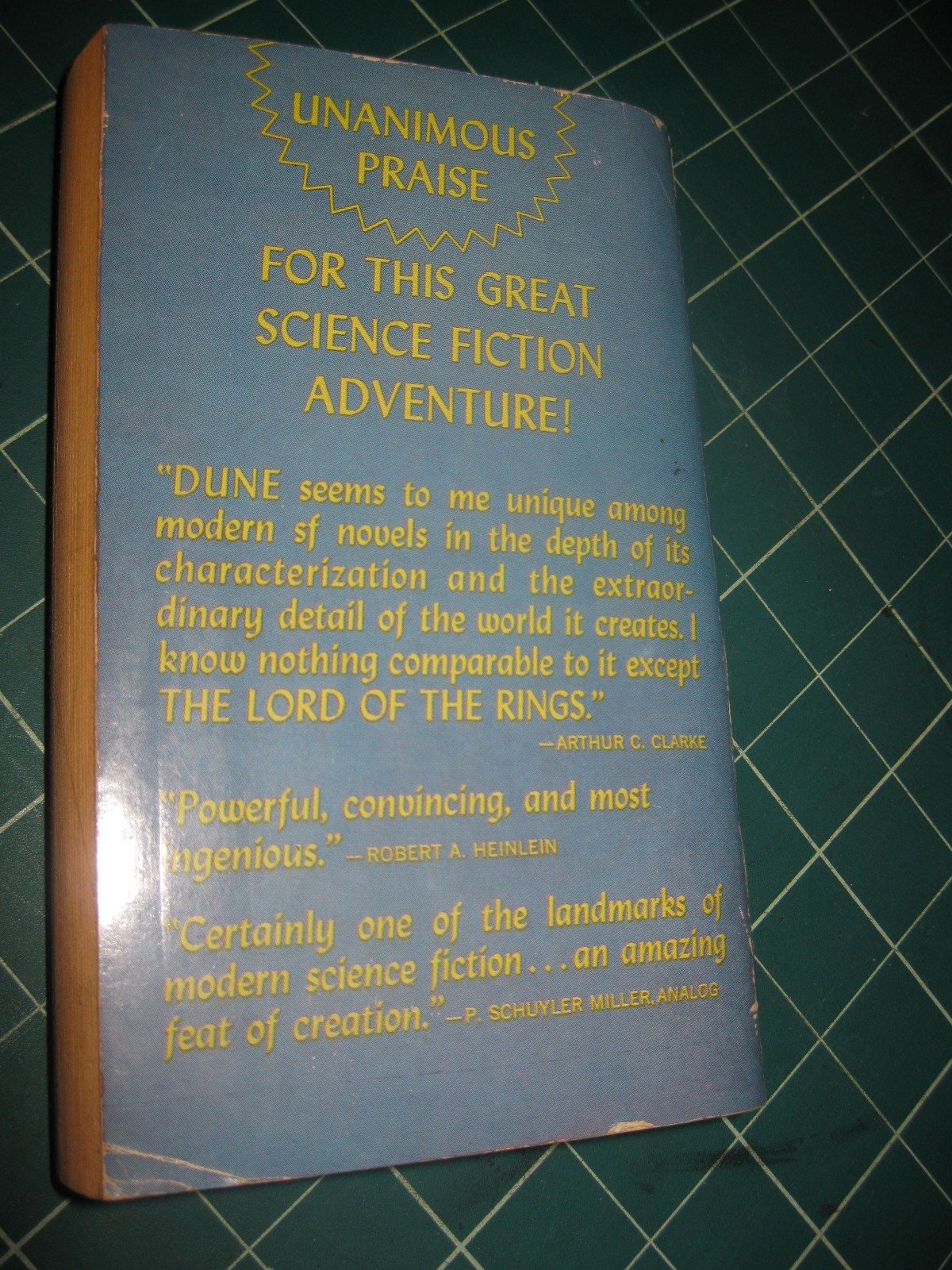 DUNE 1965 Ace Books Paperback 1st Print w/moderate normal wear