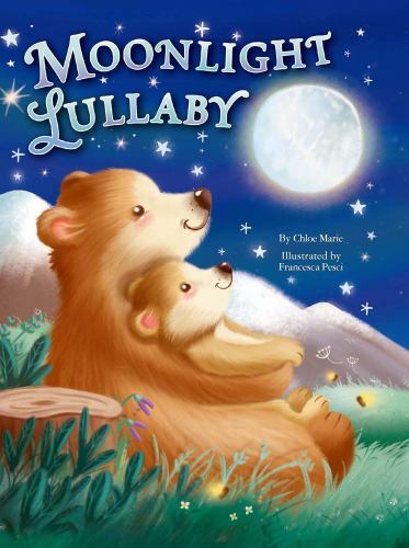 Moonlight Lullaby – Childrens Padded Board Book by Little Hippo Books