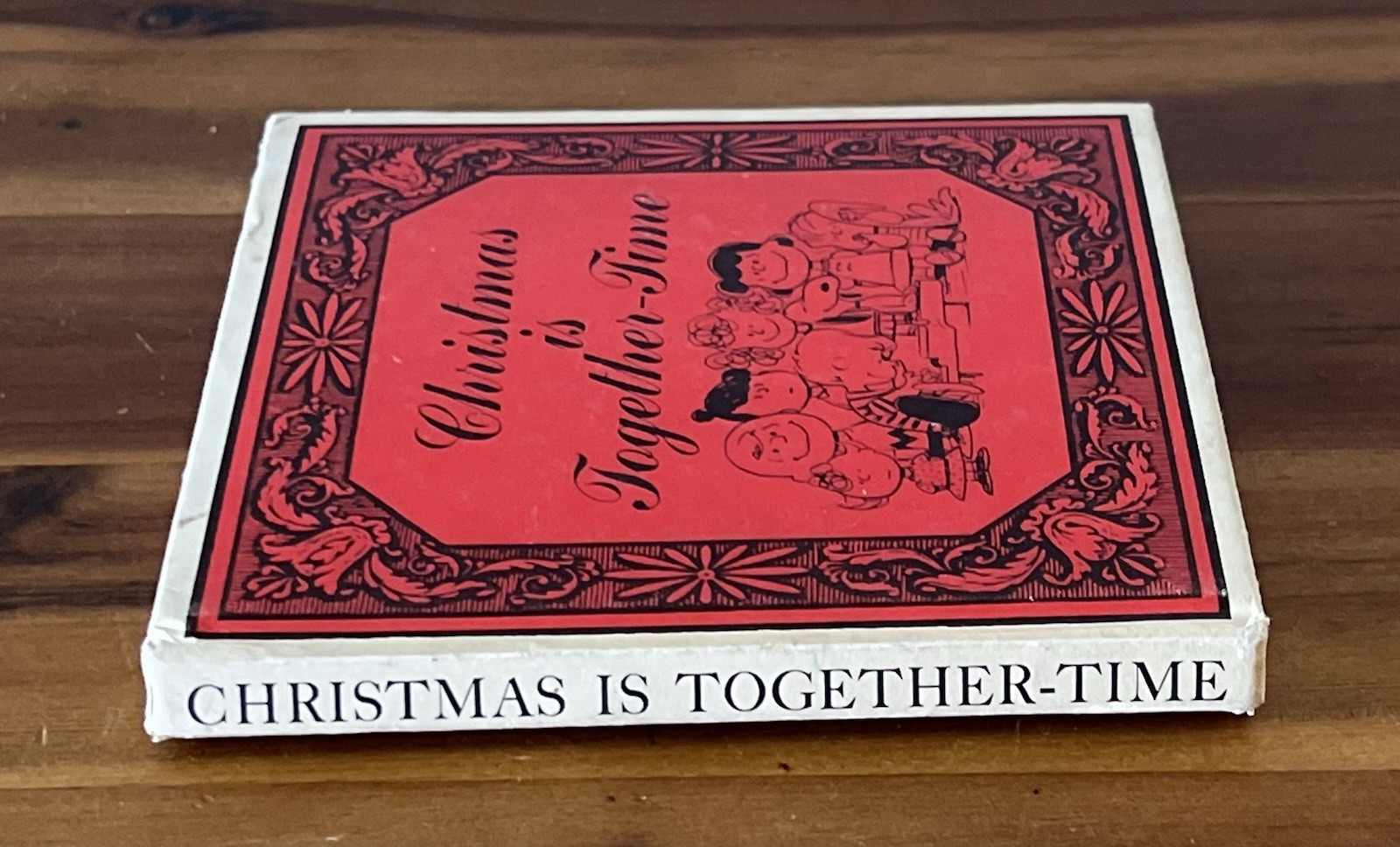 Vintage Peanuts Christmas Is Together-Time Hardcover Book 1964 Charles M. Schulz