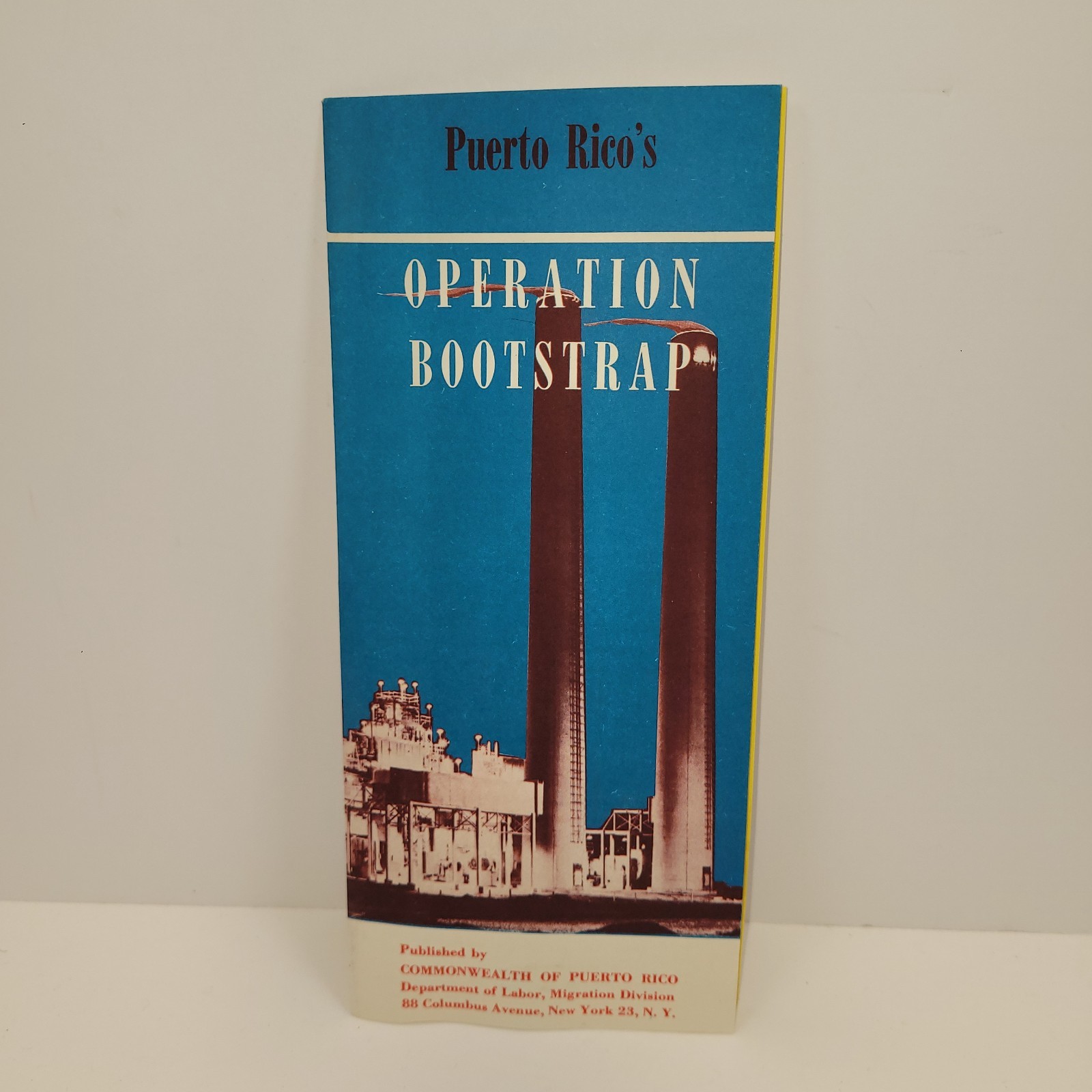 VTG 1956 Puerto Rico’s Operation Bootstrap Pamphlet-2861B53
