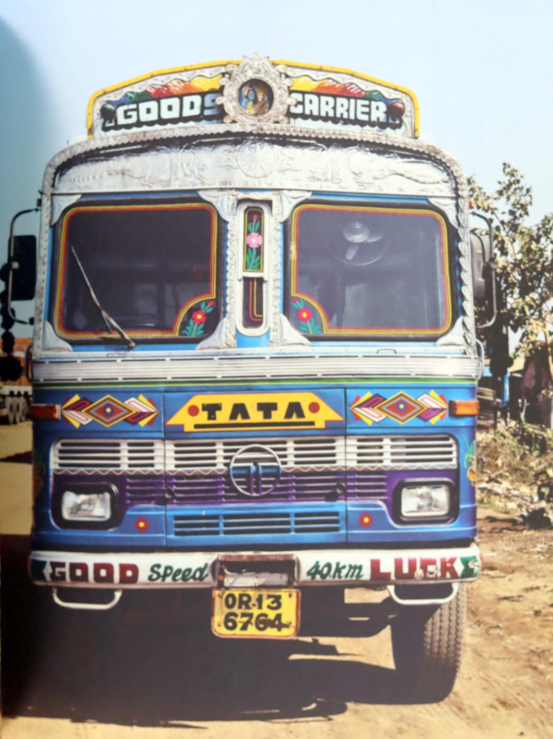 Dan Eckstein 1st Ed 2014 Horn Please The Decorated Trucks of India Hardcover