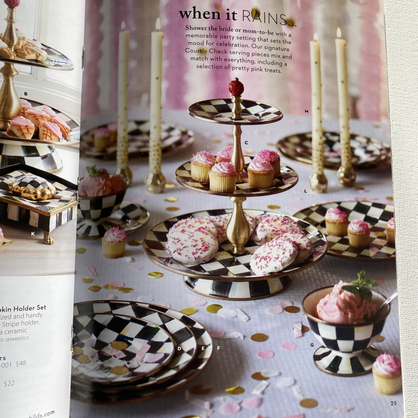 Mackenzie-Childs Catalog ~ 2018-CELEBRATION-NEW YEAR- 47 pages.