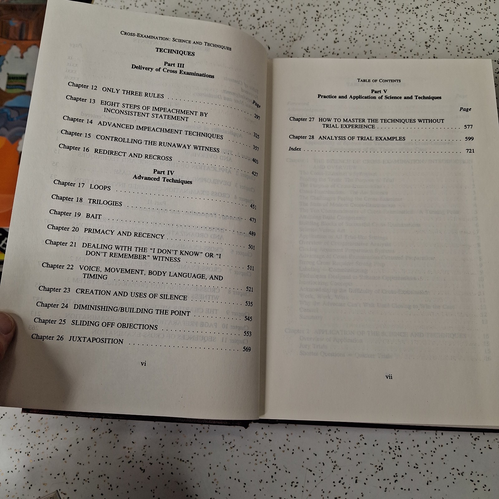 Cross-Examination: Science And Techniques w/ Supplement by Pozner & Dodd HB 1993